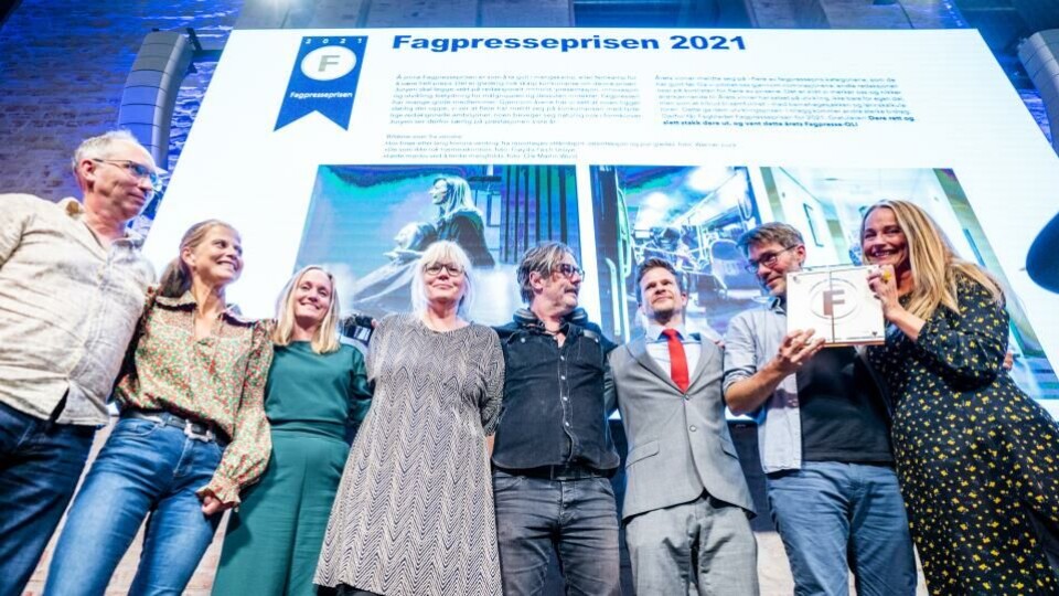 Fagbladet vant Fagpresseprisen 2021! Hvem vinner i år? Prisene deles ut onsdag 1. juni - meld deg på! (Foto: Håkon Mosvold Larsen, NTB).