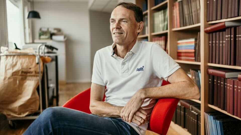 Daglig leder Tore Ryssdalsnes i LO Media er svært fornøyd med fjorårsresultatet. (Foto: Marte Vike Arnesen, Journalisten).