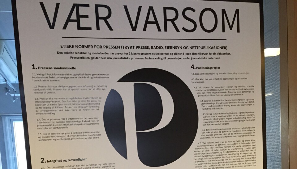 Vær Varsom-plakaten