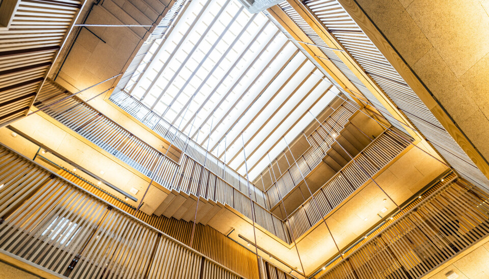 Pressens hus interiør.