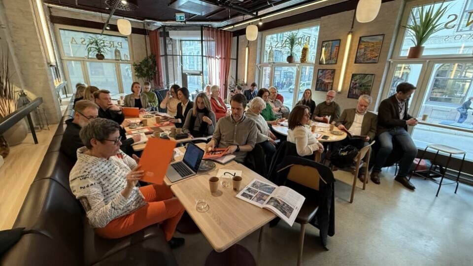 Årsmøtet i Fagpressen samlet godt med deltakere. (Foto: Knut Viggen).