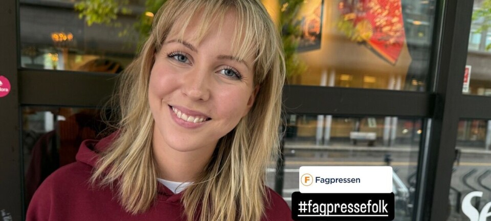 #fagpressefolk  Fra null til millioner: Slik får Rebekka unge til å bry seg om jobb