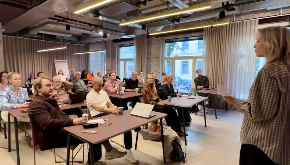 Hvordan nå de unge med fag- og dybdejournalistikk? Rebekka Johannessen Litland fra FriFagbevegelse og Nils Petter Strømmen og Jonas Østnes fra Kantar Media delte sine erfaringer og analyser