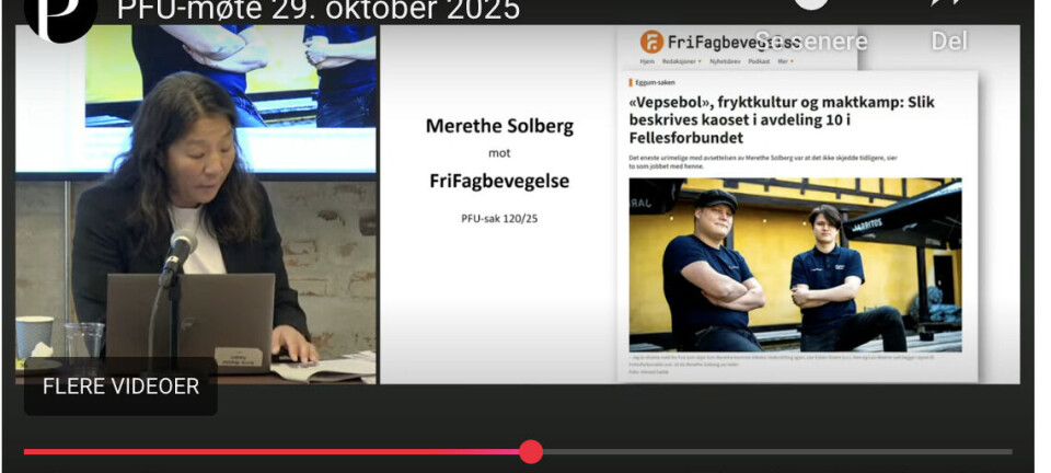 FriFagbevegelse brøt ikke god presseskikk