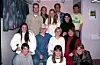 Gamle minner: Line (i midten nederst), og Ingrid (til høyre øverst), anno 993. Redaksjonen i studentavisa Bøss ved Høgskolen i Telemark, avdeling Bø på 90-tallet.